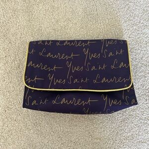 Yves Saint Laurent makeup bag